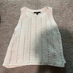 Banana Republic Cream Knit Tank Top